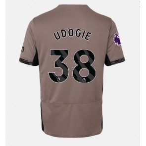 Tottenham Hotspur Destiny Udogie #38 Rezervni Dres 2023-24 Kratak Rukavima